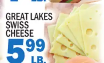 C Town GREAT LAKES SWISS CHEESE offer