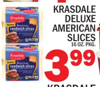 C Town KRASDALE DELUXE AMERICAN SLICES offer