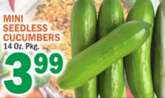 C Town MINI SEEDLESS CUCUMBERS offer