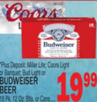 C Town BUDWEISER BEER offer