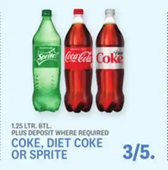 Kings Food Markets COKE, DIET COKE OR SPRITE offer