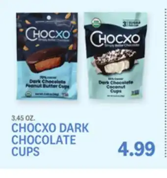 Kings Food Markets CHOCXO DARK CHOCOLATE CUPS offer