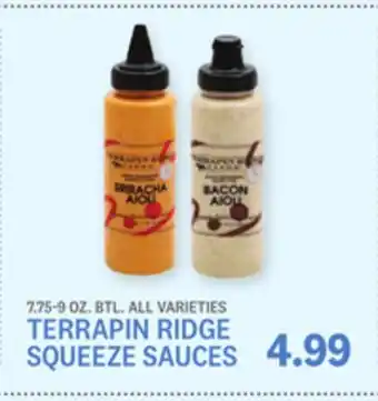 Kings Food Markets TERRAPIN RIDGE SQUEEZE SAUCES offer