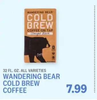 Kings Food Markets WANDERING BEAR COLD BREW COFFEE offer