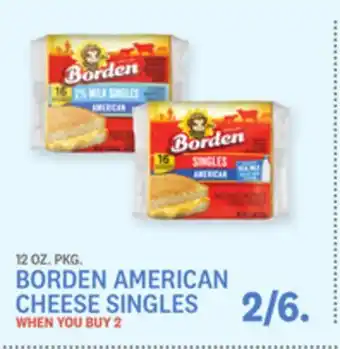 Kings Food Markets BORDEN AMERICAN CHEESE SINGLES offer