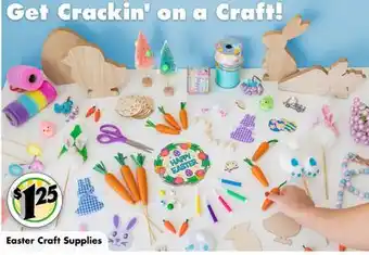 Dollar Tree Easter Craft Supplies offer