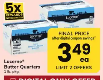 ACME Lucerne Butter Quarters offer