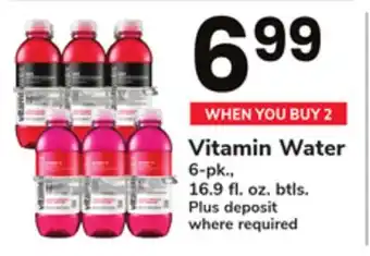 ACME Vitamin Water offer