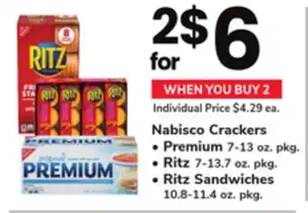 ACME Nabisco Crackers offer