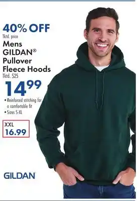 Boscov's Mens GILDAN Pullover Fleece Hoods offer