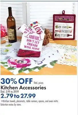 Boscov's Kitchen Accessories offer