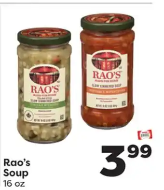 Weis Markets Rao's Soup offer