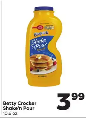 Weis Markets Betty Crocker Shake'n Pour offer