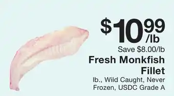 Fairway Store Market Fresh Monkfish Fillet offer