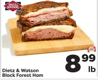 Weis Markets Dietz & Watson Black Forest Ham offer