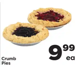 Weis Markets Crumb Pies offer