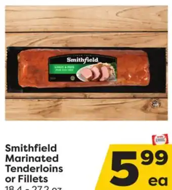 Weis Markets Smithfield Marinated Tenderloins or Fillets offer