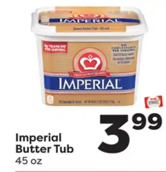 Weis Markets Imperial Butter Tub offer