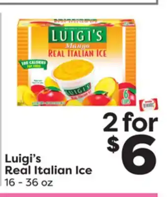 Weis Markets Luigi's Real Italian Ice offer