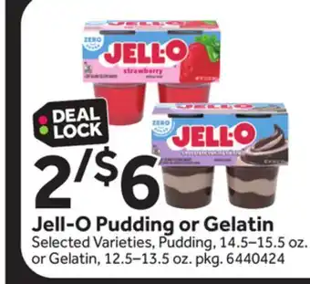 Stop&Shop Jell-O Pudding or Gelatin offer
