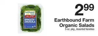 The Fresh Grocer Organic Salads offer