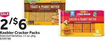 Stop&Shop Keebler Cracker Packs offer
