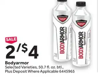 Stop&Shop Bodyarmor offer