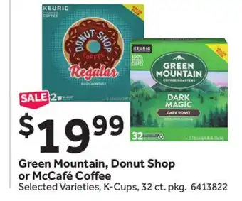 Stop&Shop Green Mountain, Donut Shop or McCafé Co offer