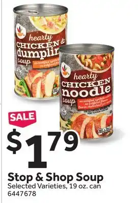 Stop&Shop Stop & Shop Soup offer