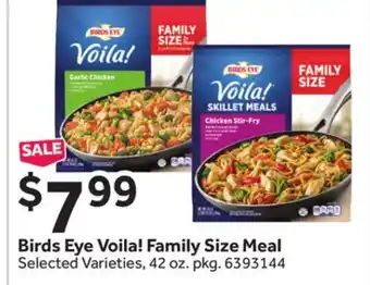 Stop&Shop Birds Eye Voila! Family Size Meal offer