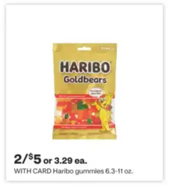 CVS Haribo gummies 6.3-11 oz offer