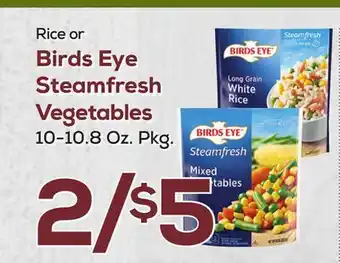 DeCicco & Sons Birds Eye Steamfresh Vegetables offer