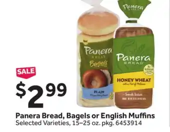 Stop&Shop Panera Bread, Bagels or English Mu ns offer