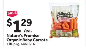 Stop&Shop Nature's Promise Organic Baby Carrots offer