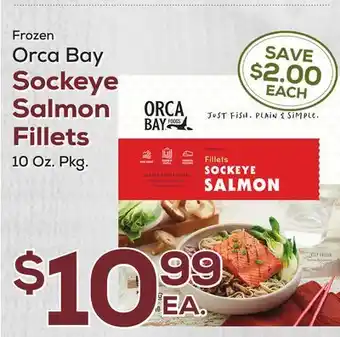 DeCicco & Sons Orca Bay Sockeye Salmon Fillets offer