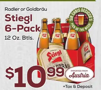 DeCicco & Sons Stiegl 6-Pack offer