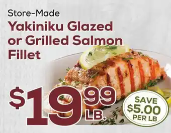 DeCicco & Sons Yakiniku Glazed or Grilled Salmon Fillet offer