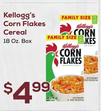 DeCicco & Sons Kellogg's Corn Flakes offer