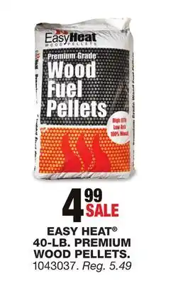 Blain's Farm & Fleet EASY HEAT 40-LB. PREMIUM WOOD PELLETS offer