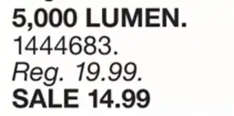 Blain's Farm & Fleet 5,000 LUMEN LED COB BULB offer