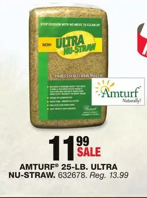 Blain's Farm & Fleet AMTURF 25-LB. ULTRA NU-STRAW offer