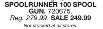 Blain's Farm & Fleet SPOOLRUNNER 100 SPOOL GUN offer
