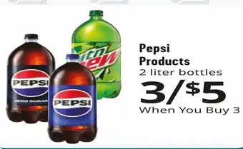 Brookshire Brothers Pepsi Products offer