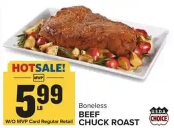Food Lion BEEF CHUCK ROAST offer