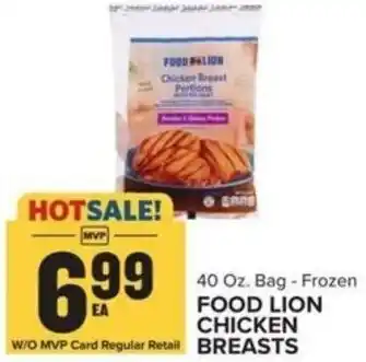 Food Lion FOOD LION CHICKEN BREASTS offer