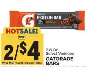 Food Lion GATORADE BARS offer