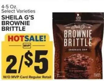 Food Lion SHEILA G'S BROWNIE BRITTLE offer