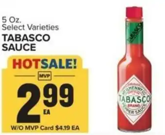 Food Lion TABASCO SAUCE offer