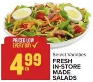Food Lion FRESH IN-STORE MADE SALADS offer