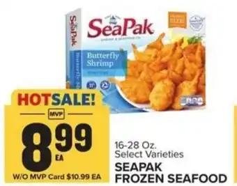 Food Lion SEAPAK FROZEN SEAFOOD offer